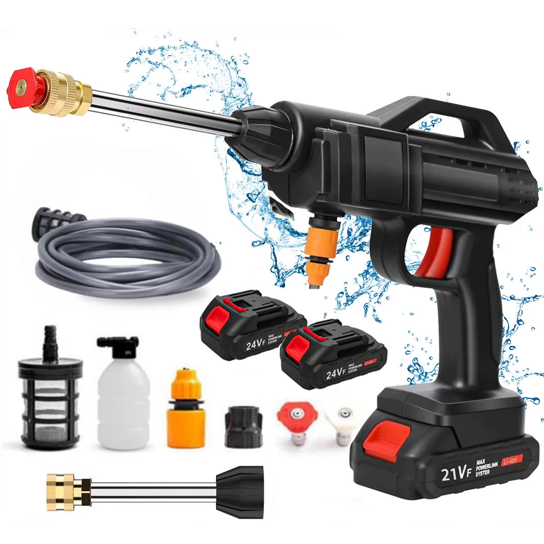 50Bar Cordless High Pressure Cleaner Washer Spray Water Gun Car Wash Pressure Water Cleaning Machine for Makita 24V Battery