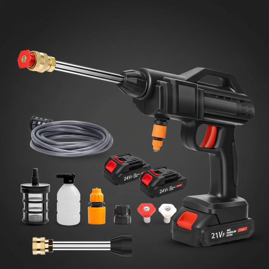 Cordless high pressure cleaner - dark premium