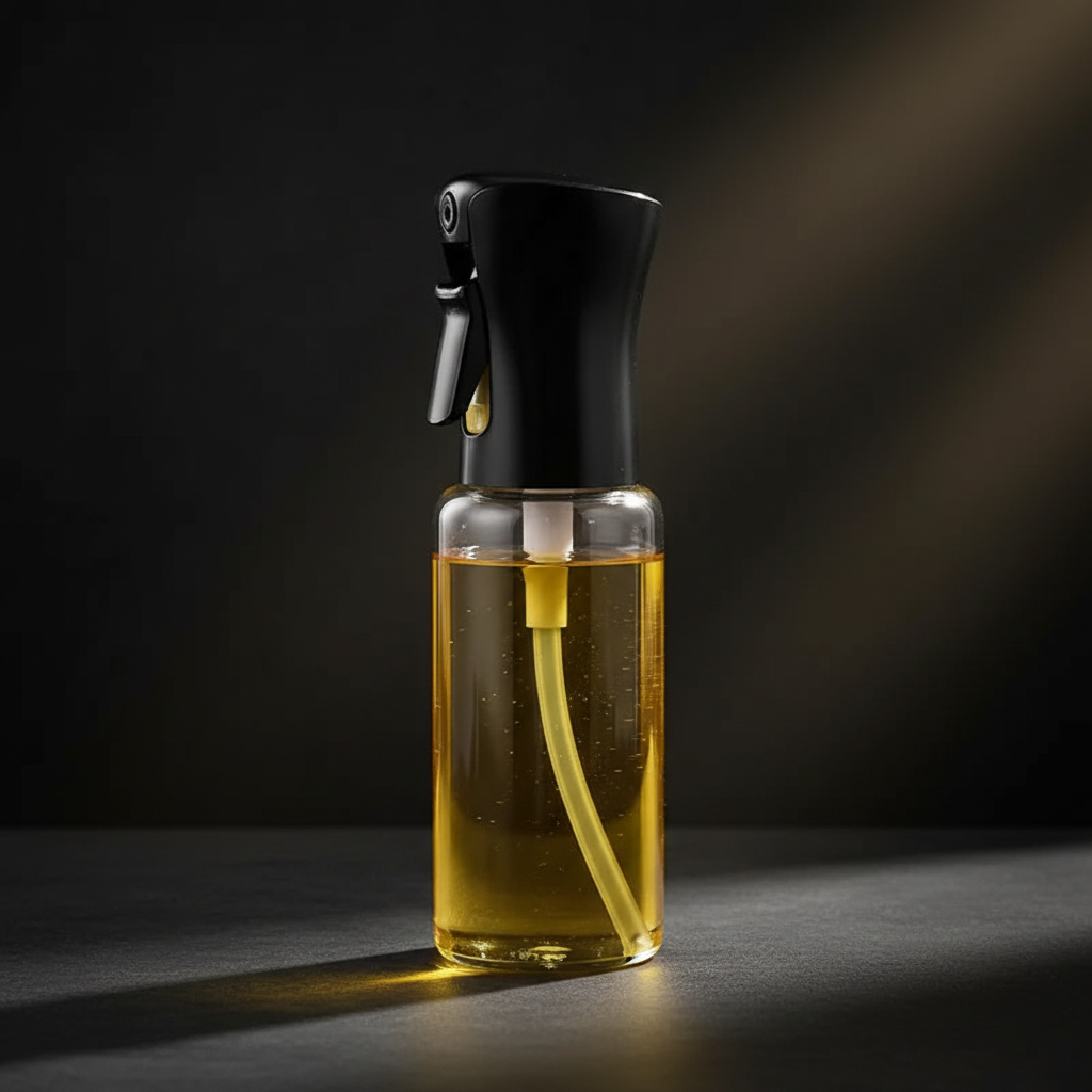 Butelka do oleju ze spryskiwaczem - dark premium